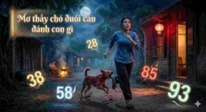 Mơ thấy chó đuổi cắn đánh con gì